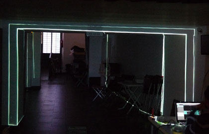 Video mapping workshop